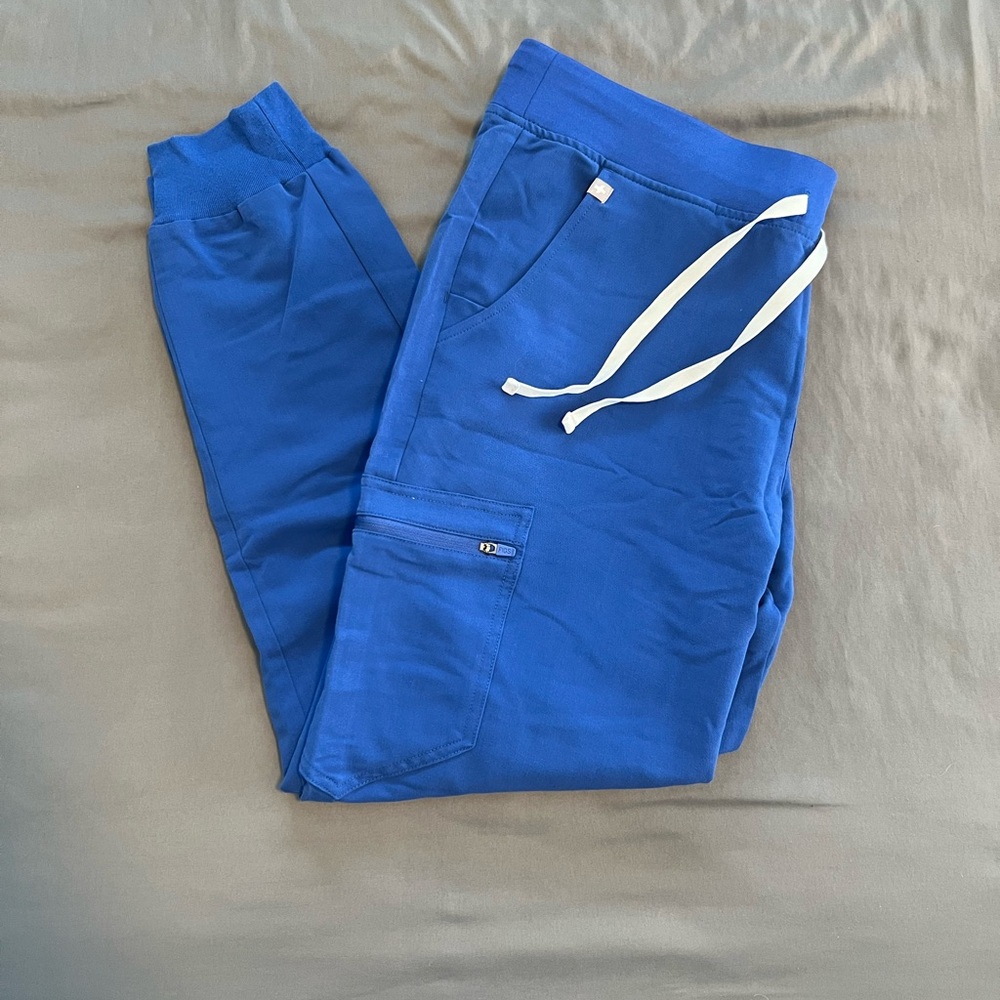 Figs Winning Blue Zamora Jogger scrub pants